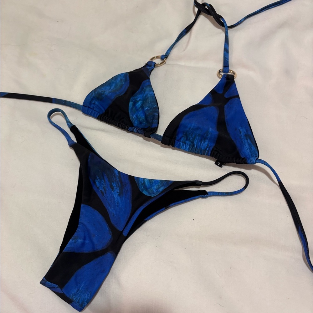 Brand New Louisa Ballou “mini ring” bikini